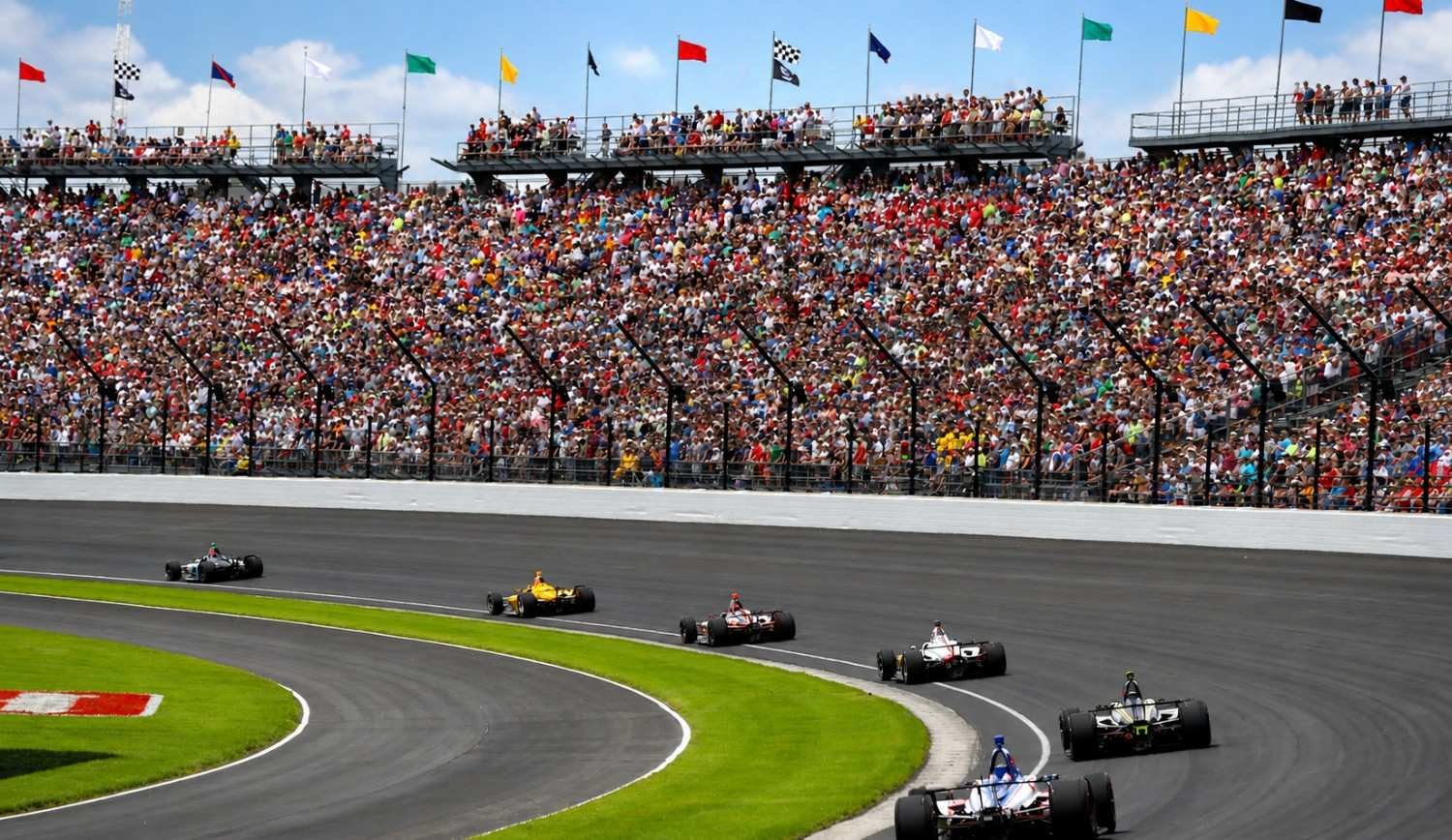 Indy 500 transportation at Indianapolis Motor Speedway